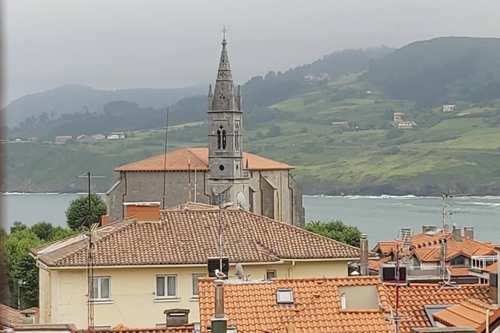 Ferienwohnung Mundaka Sea & Mountain Views. Wifi, Parking Exterior foto